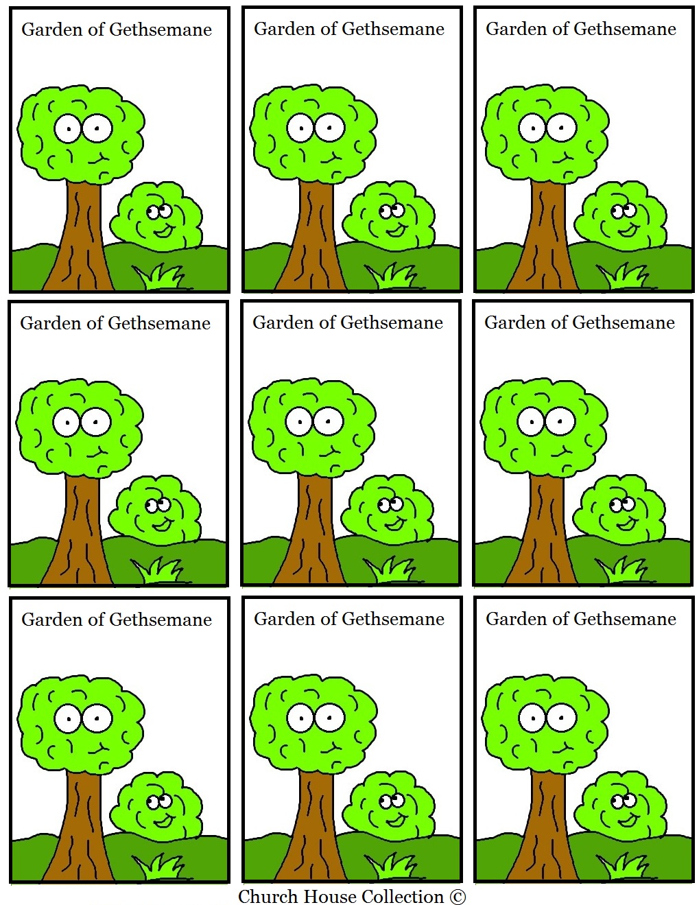 Garden Of Gethsemane Craft | Fasci Garden